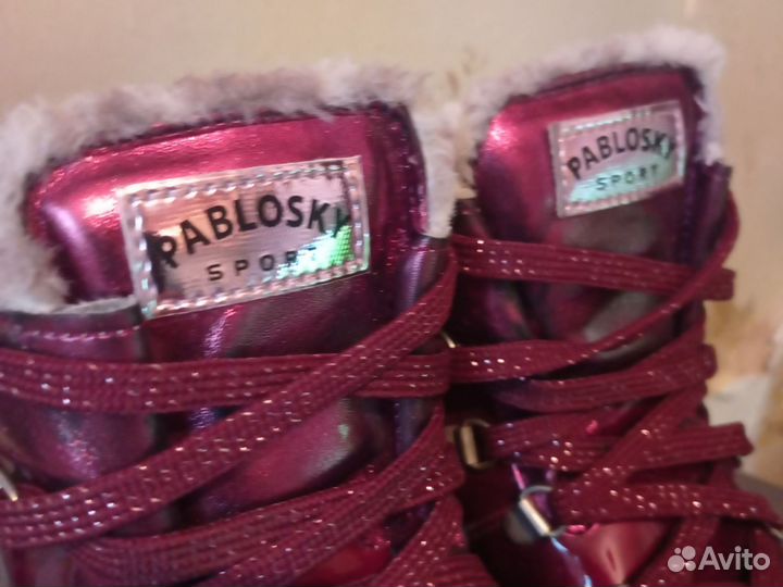 Демисезонные ботинки 35р