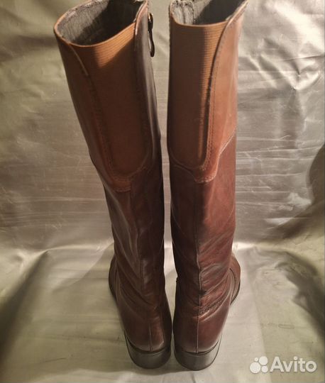 Сапоги женские натуральная кожа. Размер 39, 40