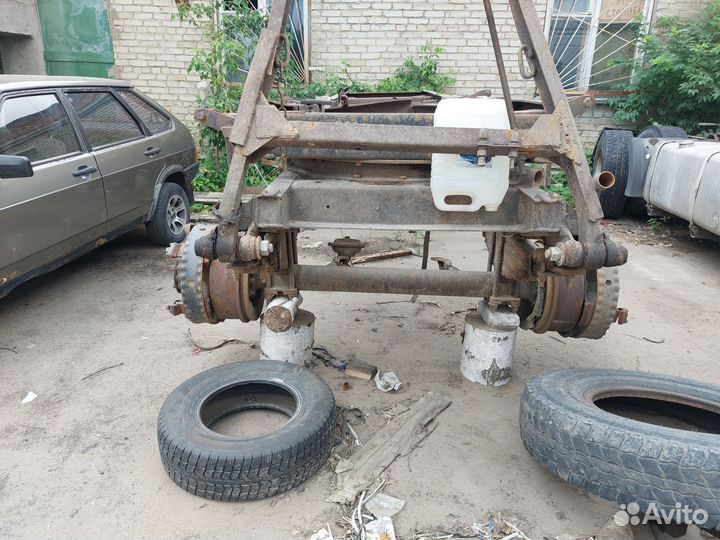 Ось прицепа сзап 85510