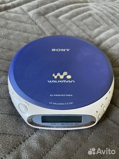 Cd плеер sony walkman