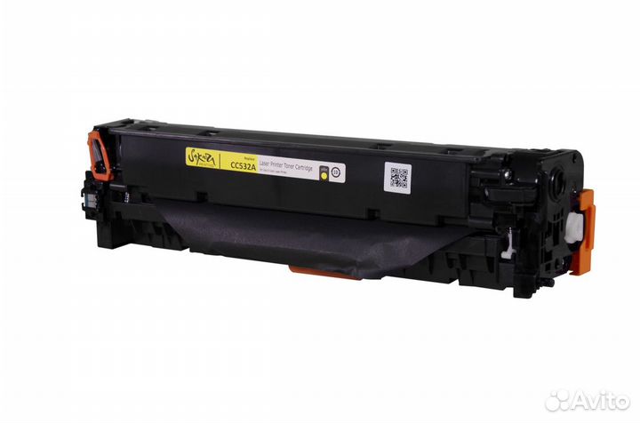 Картридж CC532A для HP, sakura