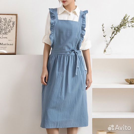 Фартук кухонный с рюшами