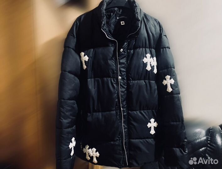 Пуховик мужской Chrome Hearts