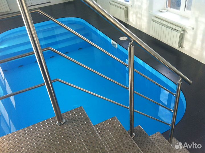 Стеклянные перила