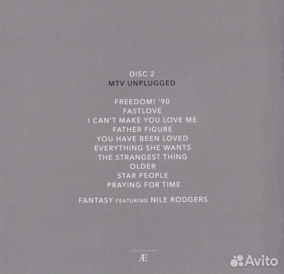 George michael listen without prejudice 2cd