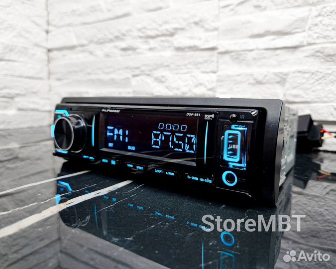 DSP Процессорная магнитола Pioneer c Блютуз