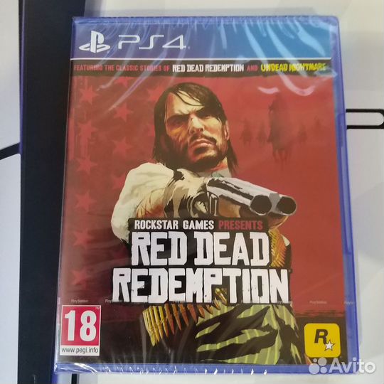 Red dead redemption 1 ps4 диск