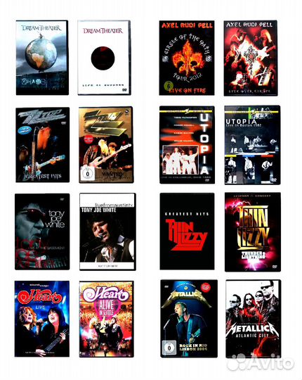 Фирменные DVD диски (музыка)