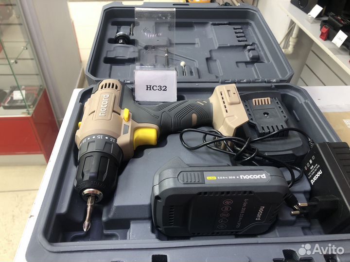 Дрель шуруповерт Nocord NCD-20.2.20.C