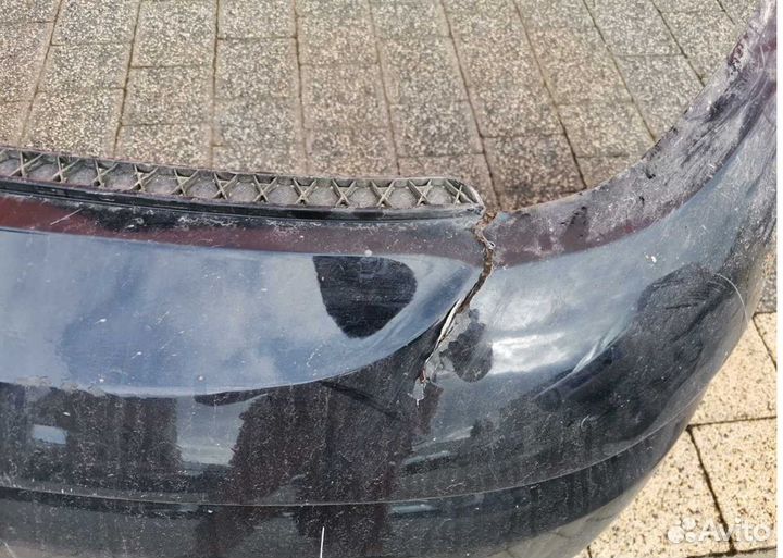 Бампер задний Polo седан 2014 дорестайл