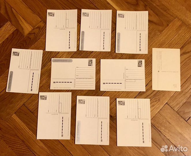 Наборы художественных открыток времён СССР разные