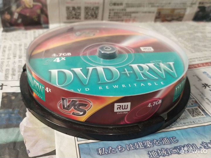 Болванка DVD+RW