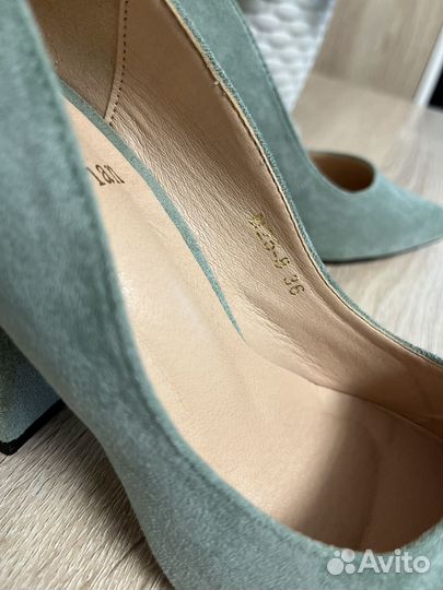 Туфли замшевые 36