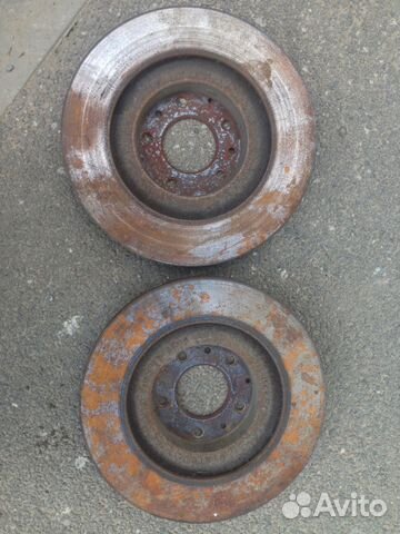 Передние тормозные диски на Mazda RX-8