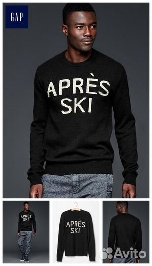 Свитер Gap Apres Ski из шерсти