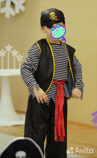 Карнавальный костюм пирата 110 - 122