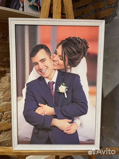 Портрет на холсте по фото