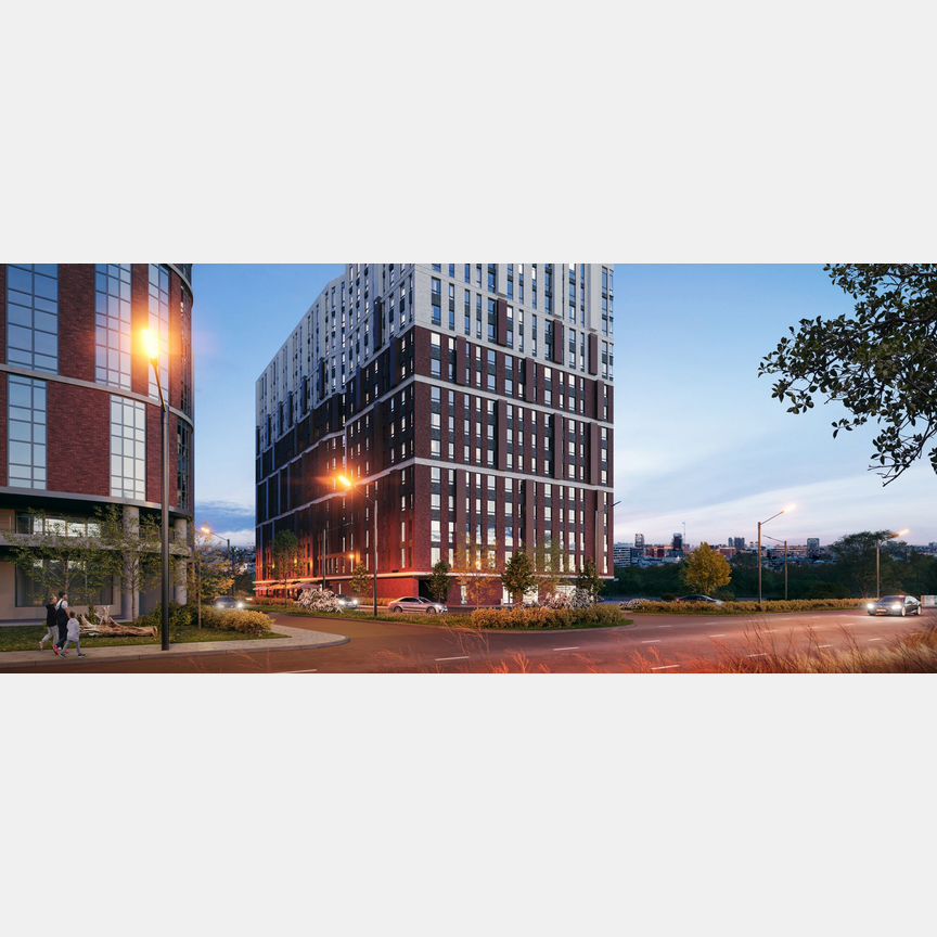 1-к. апартаменты, 37,4 м², 8/15 эт.