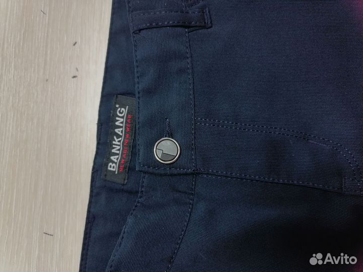 Брюки школьные для мальчика 146 синие