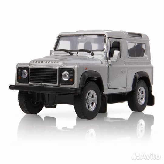 Инерционная модель Land Rover Defender Pullback