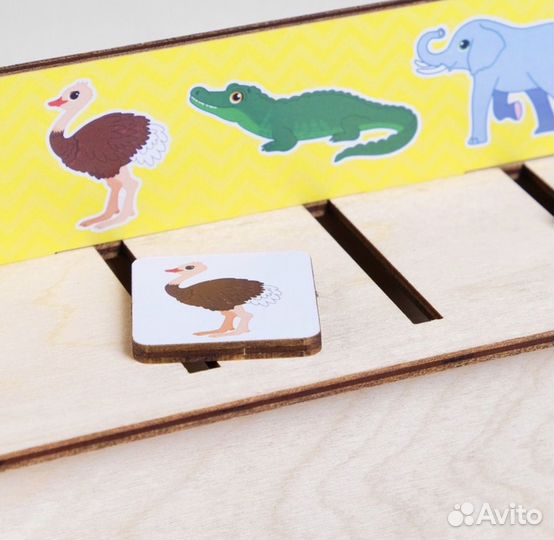 Деревянный сортер развивашка