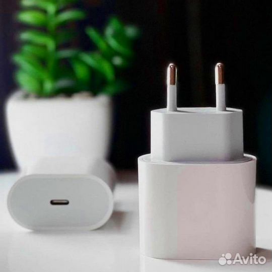 Блок питания type c 20w на iPhone