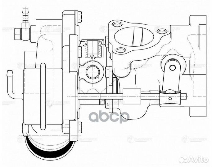 Турбокомпрессор для а/м VW Passat (98) 1.8T (т