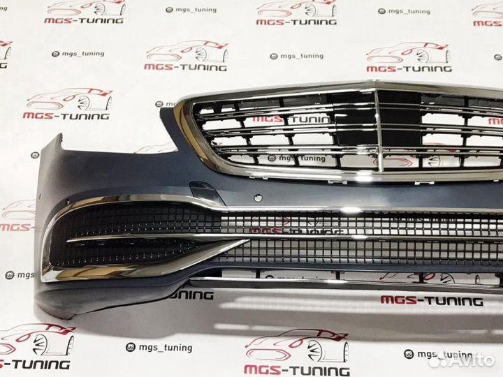 Бампер с решеткой S65 S-Class w222 17-н.в. Maybach
