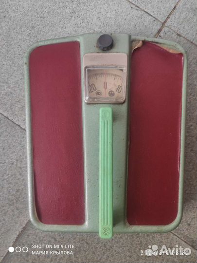 Весы напольные механические СССР