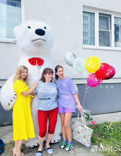 Аниматор Белый Мишка.Панда