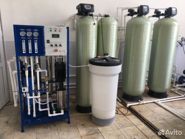 Промышленный обратный осмос / Коммерческий осмос