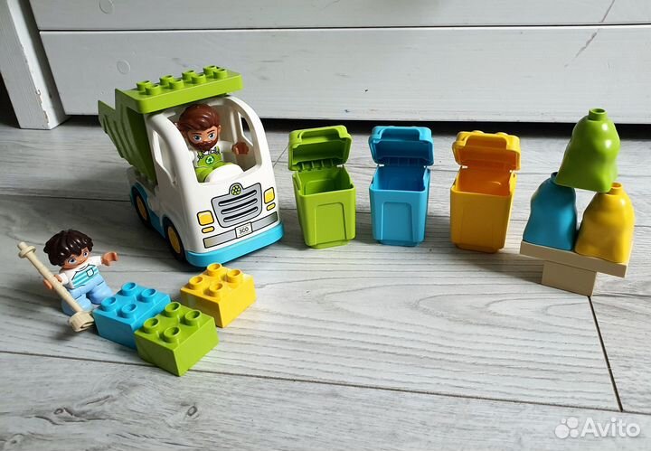 Lego duplo Мусоровоз 10945