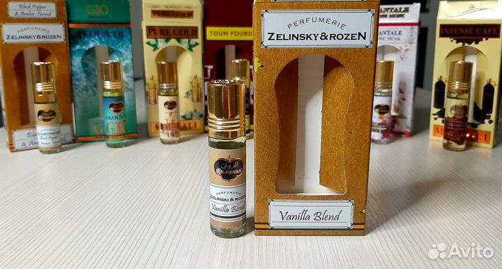 Масляные духи известных восточных брендов