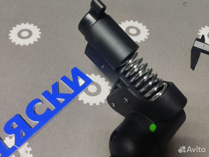 Задняя ось в сборе с амортизаторами коляска Бабало