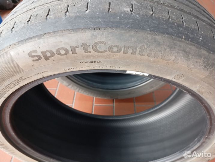 Continental SportContact 6 275/45 R21 и 315/40 R21