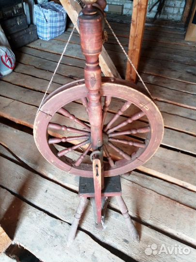 Прялки старинные