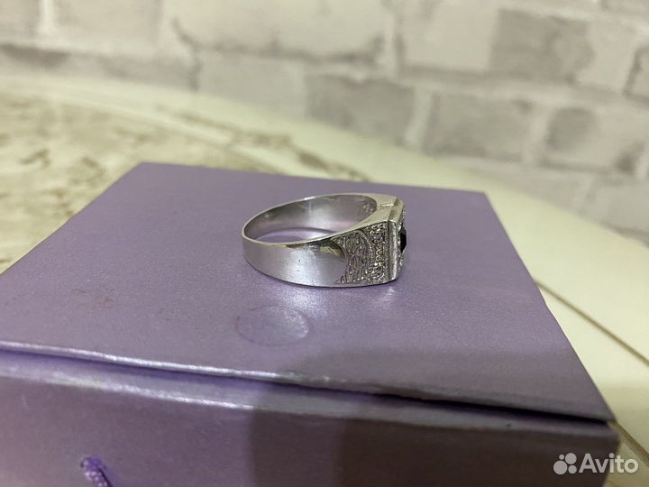 Мужская печатка серебро