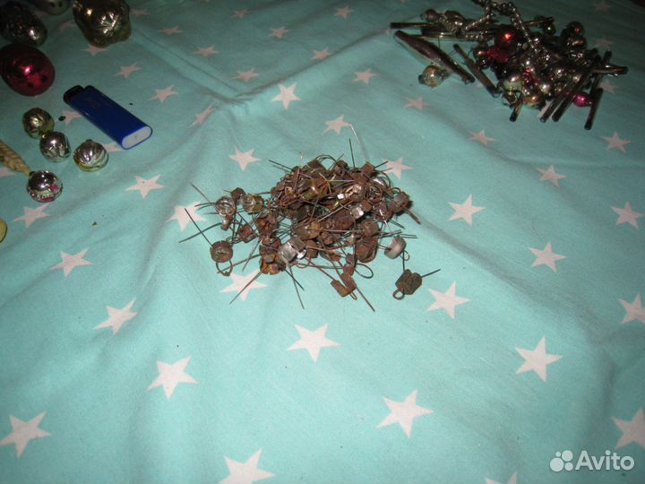 Старые елочные игрушки СССР