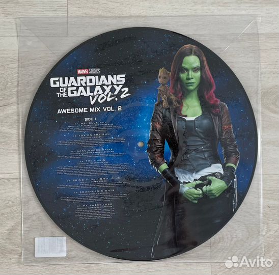 Guardians Of The Galaxy Vol. 2 винил Picture Disc