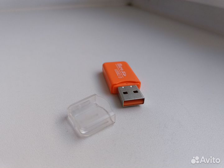 Картридер usb - micro SD