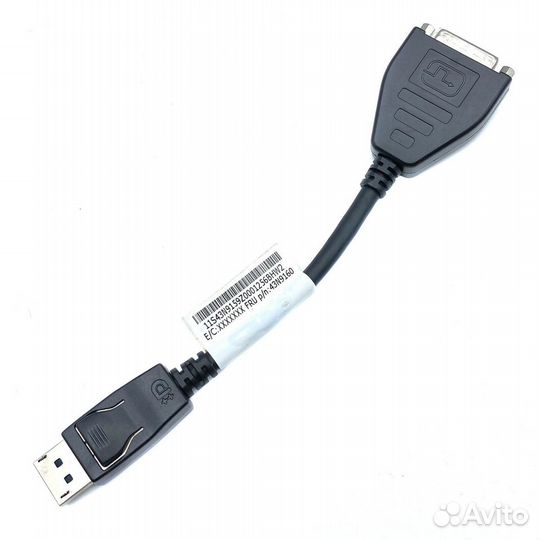 Переходник DisplayPort - DVI (Lenovo 43N9160) 0.2