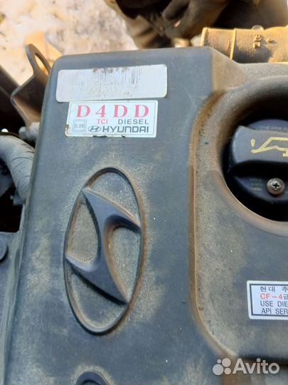 Двигатель hyundai hd 78 D4DD