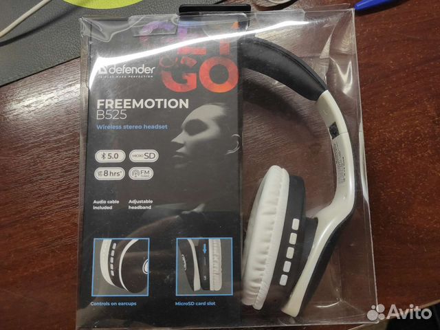 Беспроводные наушники defender
