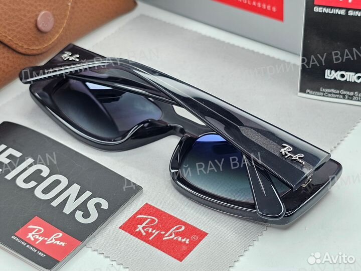 Очки Ray Ban 4395 Kilianе Голубой Градиент Стекло