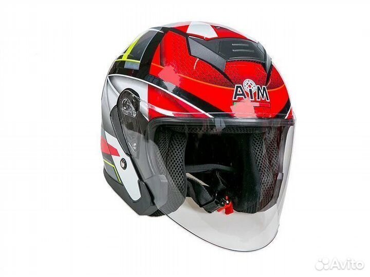 Шлем AiM JK526 (Черный Матовый, XL)