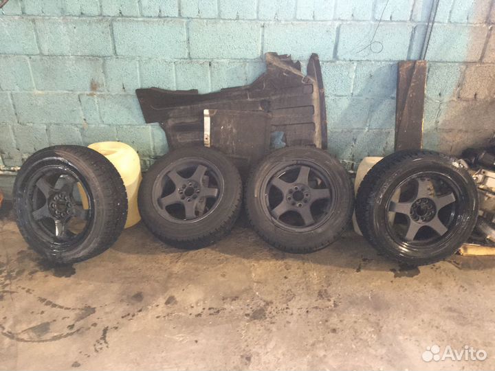 R15 Dunlop Graspic DS1 195/60, PCD 4x100 DIA 71