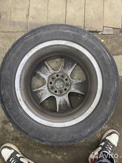 Колеса в сборе r18 зимние bmw