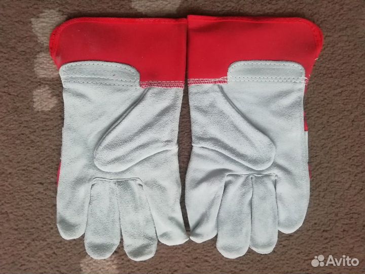 Перчатки спилковые