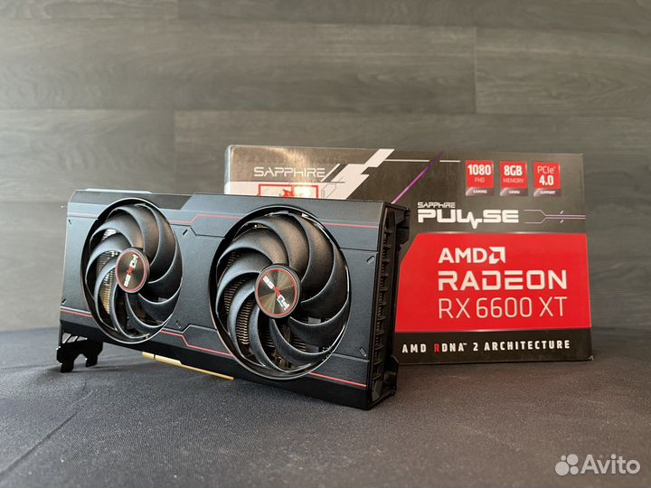 Видеокарта AMD RX 6600xt Sapphire Pulse OC 8gb