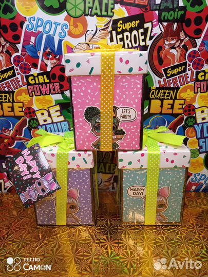 Набор шариков и капсул Лол